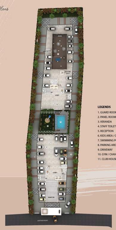  devkinandan vatika Devkinandan Vatika Block A Cluster Plan