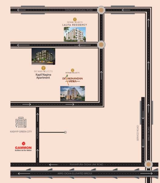 Location Plan devkinandan-vatika Location Plan