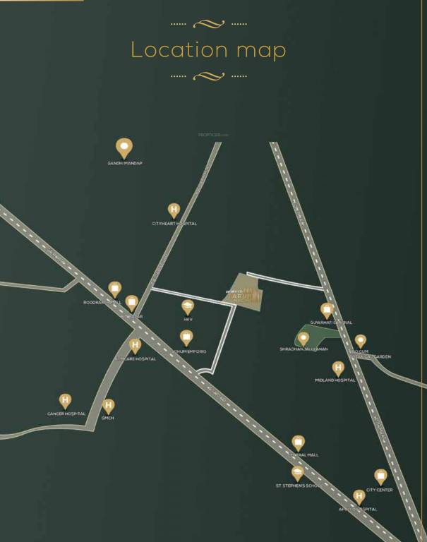 tarun nagar Location Plan