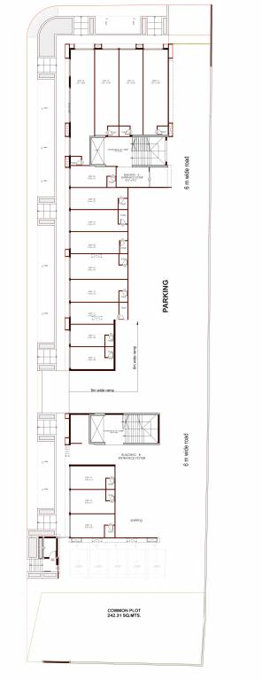  skyline Tower A Cluster Plan