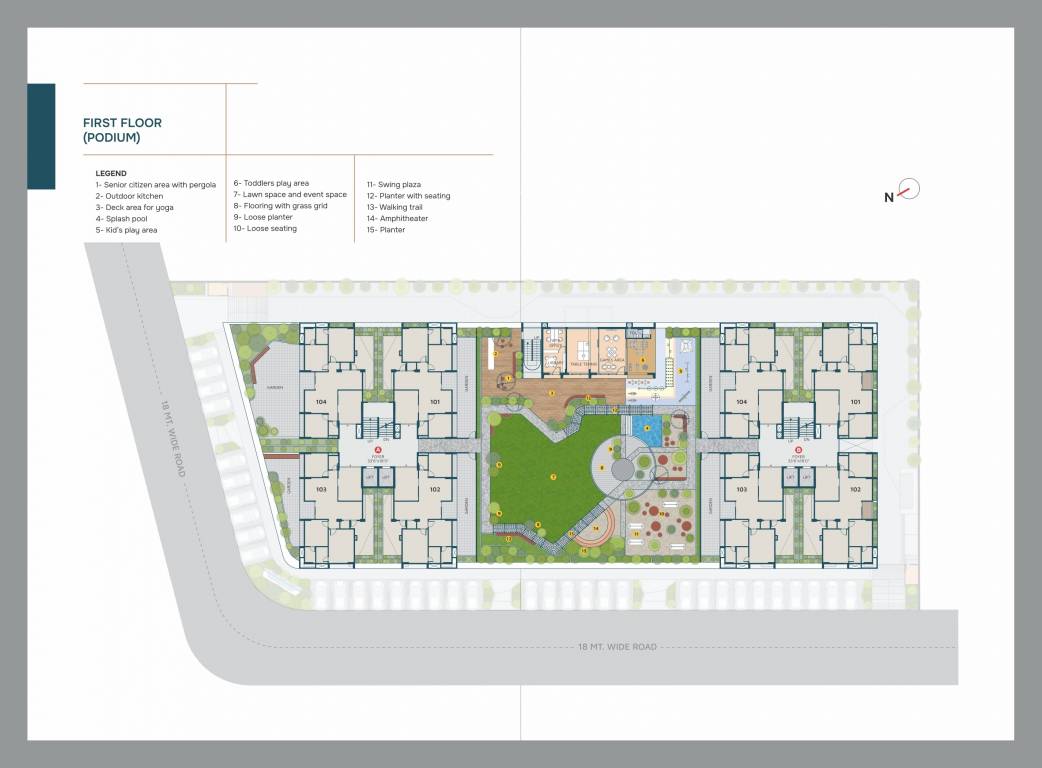  divine sanidhya Divine Sanidhya Cluster Plan