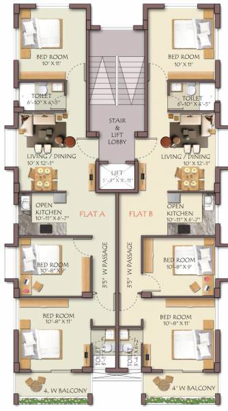  ncb-dreams-villa Cluster Plan
