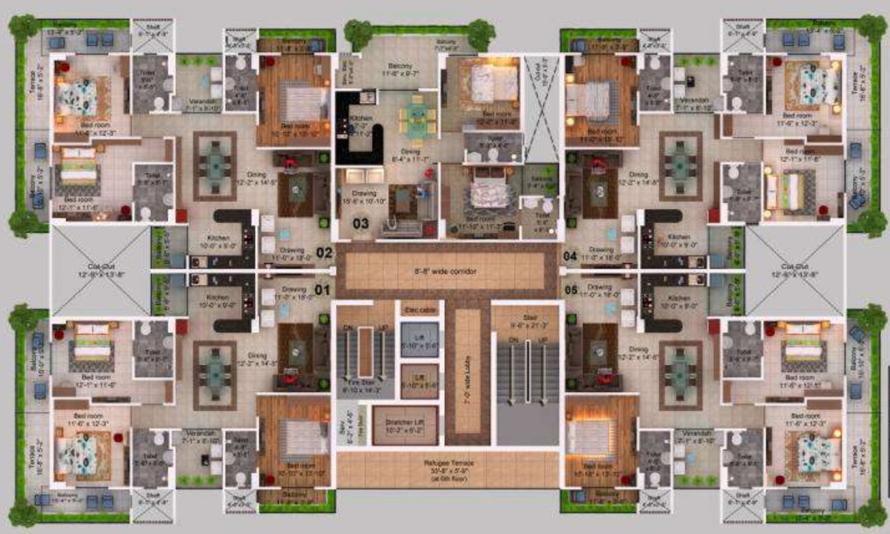  skrepl pinnacle block a b Skrepl Pinnacle Block A b Cluster Plan