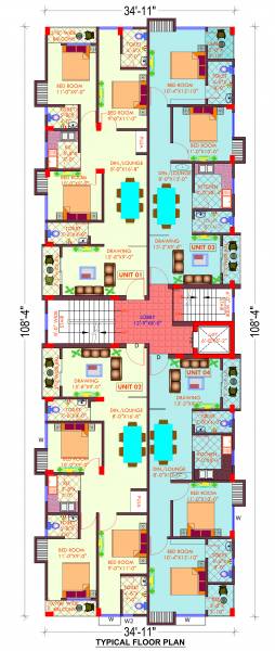  aprajita-complex Tower G Cluster Plan