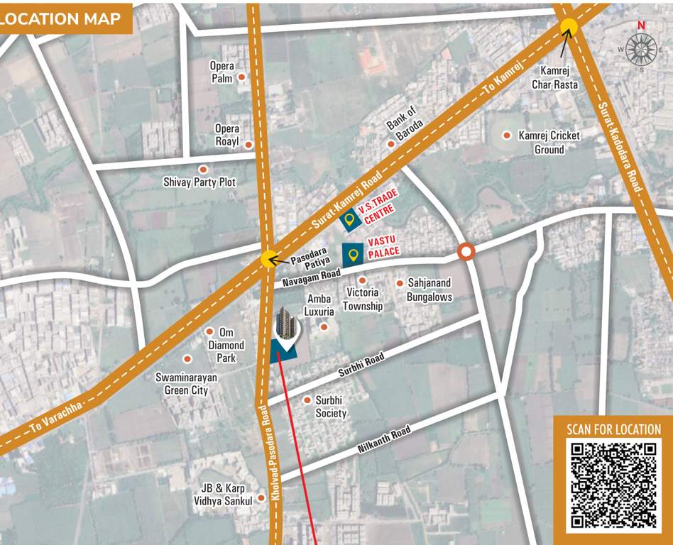 vastu elesta Location Plan
