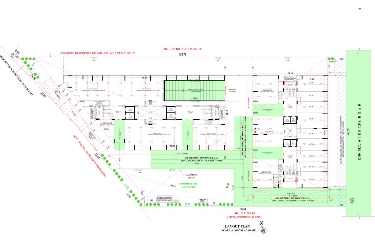  shreemad family 2 Layout Plan