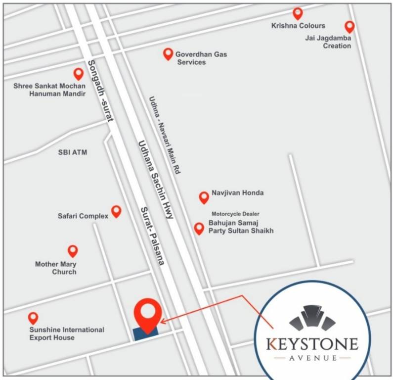  keystone avenue Location Plan