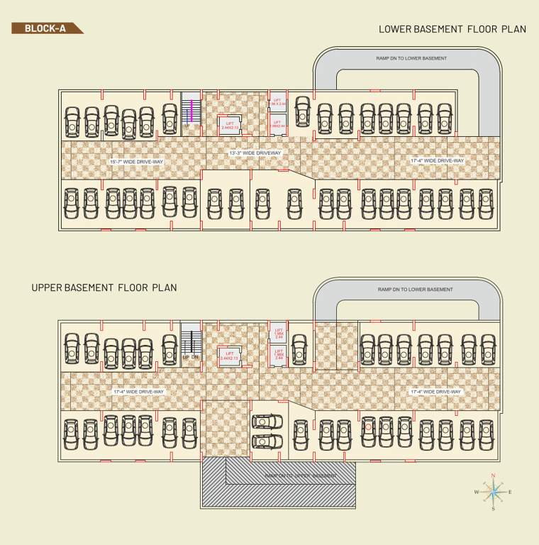  city Block A Cluster Plan
