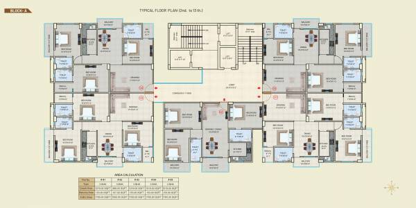 Block-A Cluster Plan city Block-A Cluster Plan