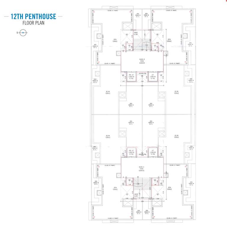  shivalay sky Cluster Plan