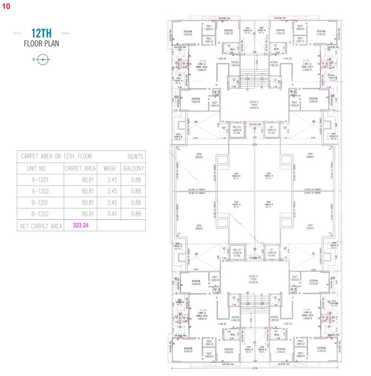  shivalay sky Cluster Plan