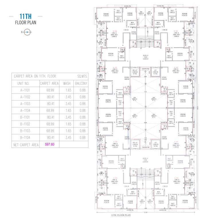  shivalay sky Cluster Plan