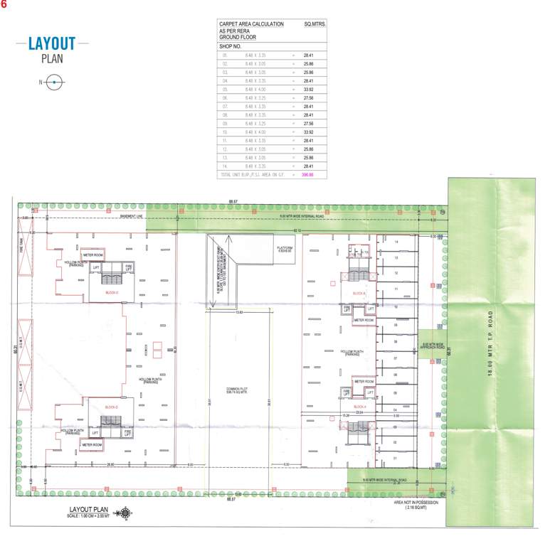  shivalay sky Layout Plan