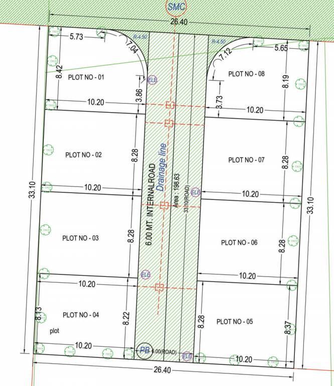  vedd shree bunglow Layout Plan