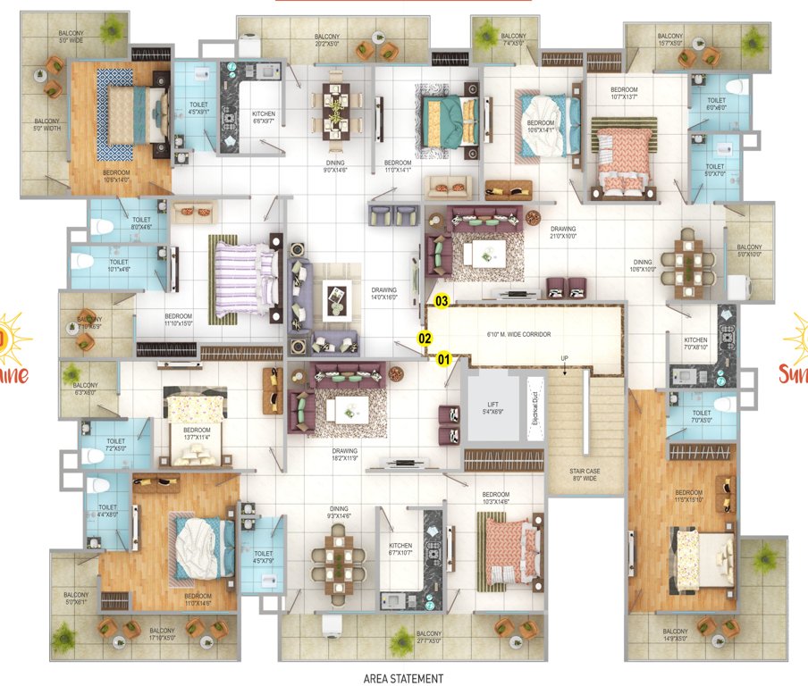 sunshine R D Sunshine Cluster Plan
