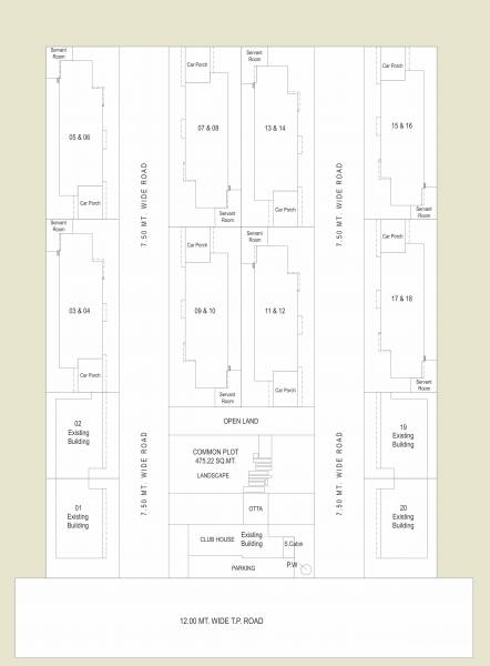  nilamber-nirant Layout Plan