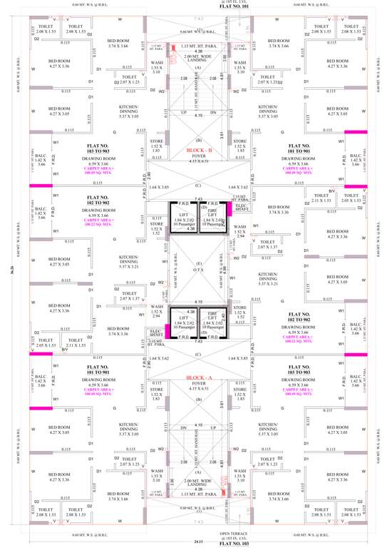  shreemad family 1 A+B Cluster Plan