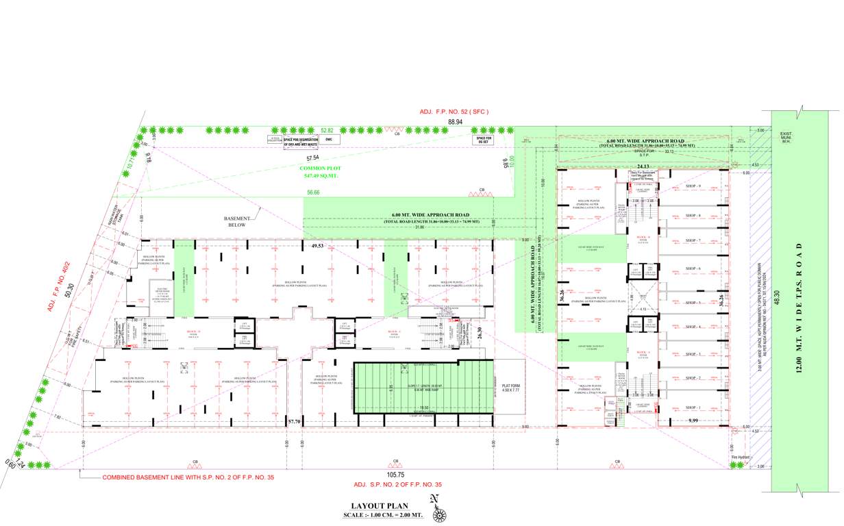  shreemad family 1 Layout Plan