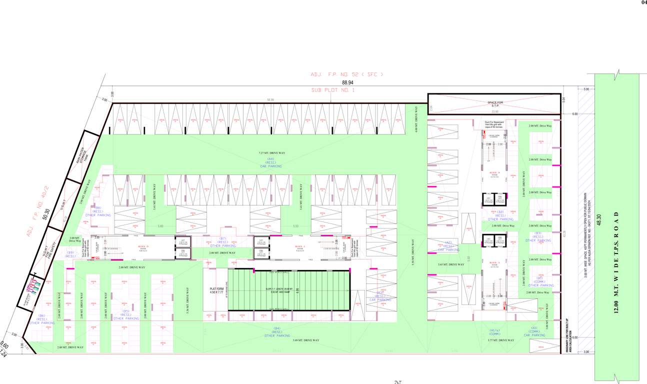  shreemad family 1 Layout Plan