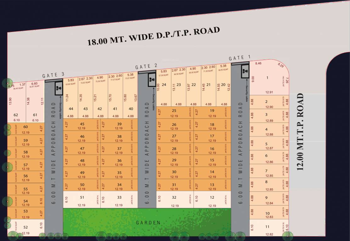 ayodhya residency 1 Layout Plan