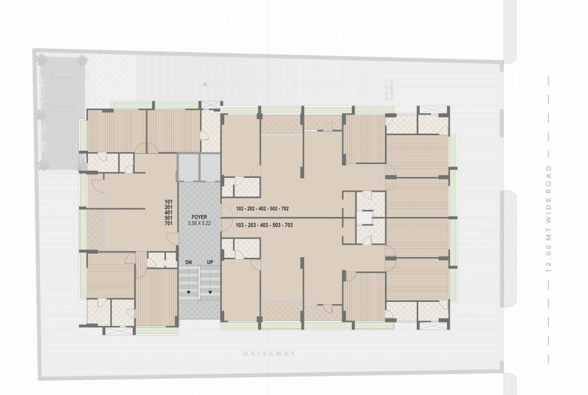  chisty s landmark Cluster Plan