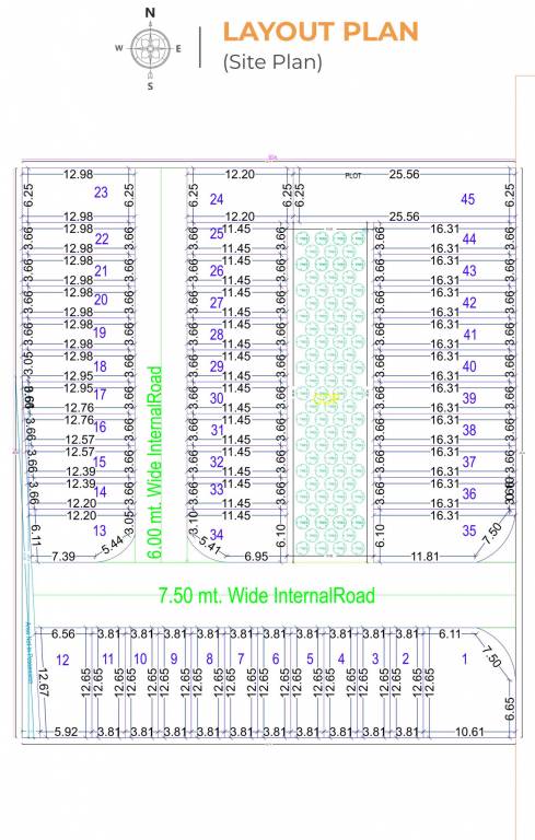  aashiyana residency Layout Plan
