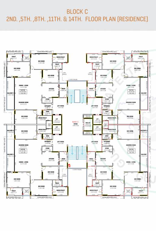  shikhar kiaan Cluster Plan