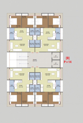 silvassa-heaven B Cluster Plan