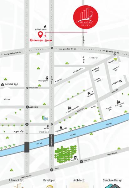  silvassa-heaven Location Plan