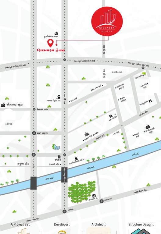 silvassa heaven Location Plan