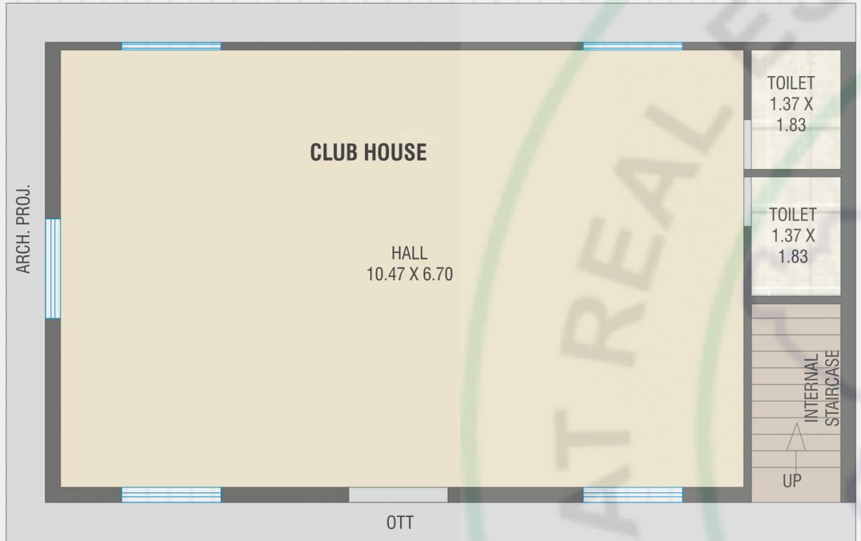  om bliss RESIDENTIAL BUNGALOWS (1 32) Cluster Plan