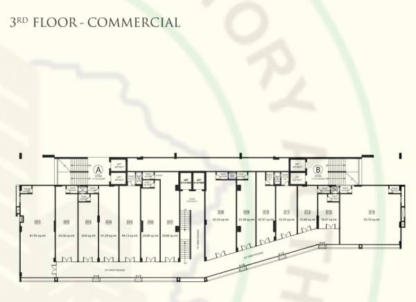  tanaaz Cluster Plan for 3rd Floor
