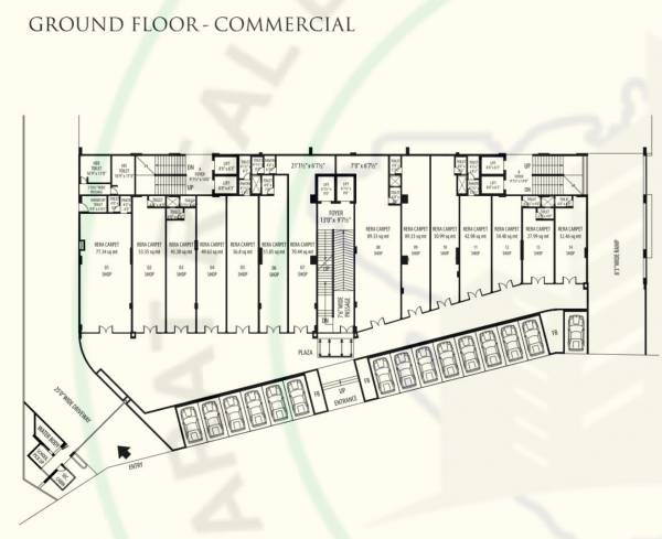  tanaaz Cluster Plan for Ground Floor