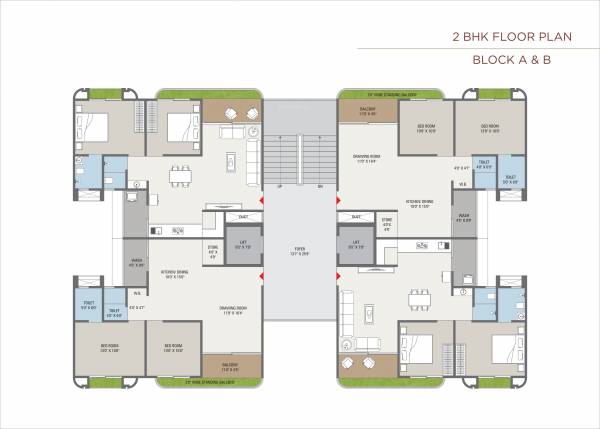  fortune-3 Tower A Cluster Plan