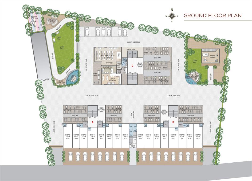  fortune 3 Tower A Cluster Plan