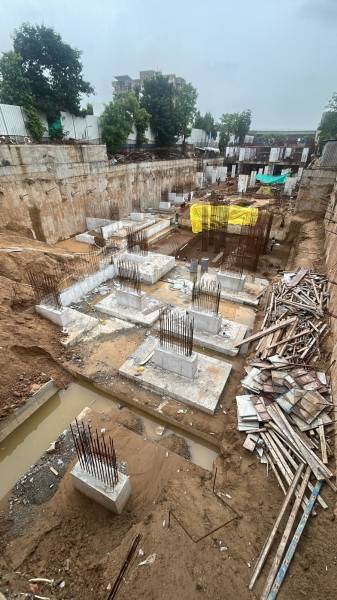  shreyas-arise Block A Construction Status July-25