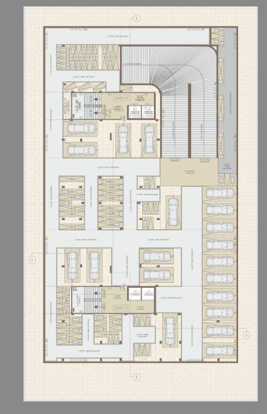  topaz Tower A Cluster Plan