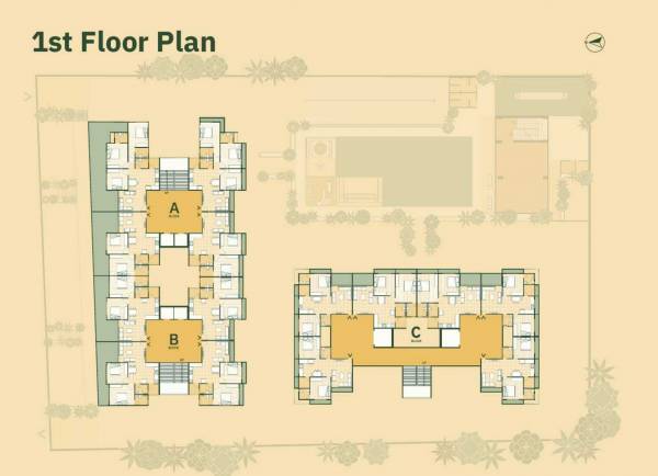  madhuban-kadamb Block A-B-C Cluster Plan