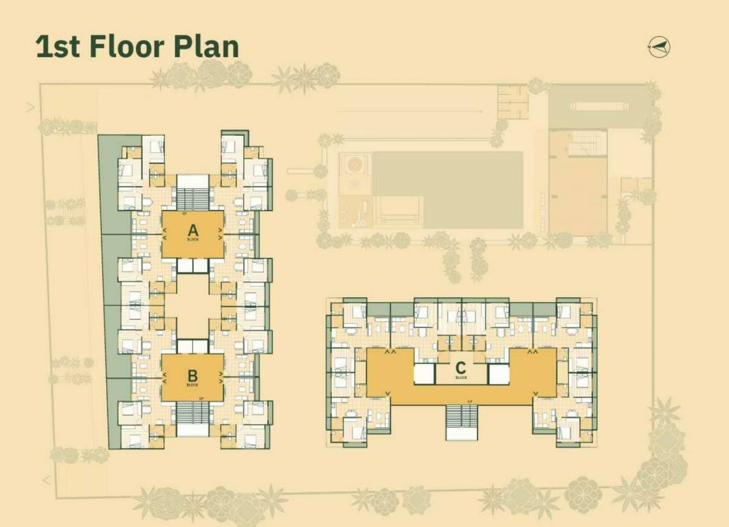  madhuban kadamb Block A B C Cluster Plan