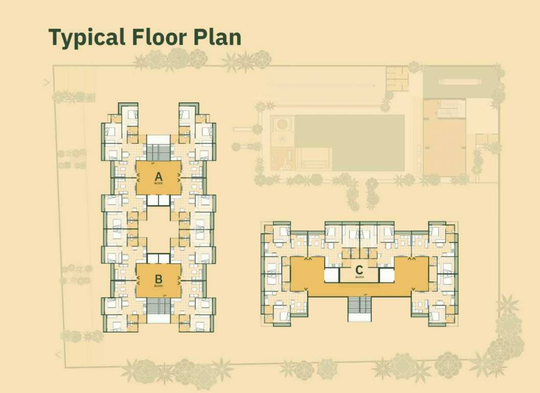  madhuban kadamb Block A B C Cluster Plan