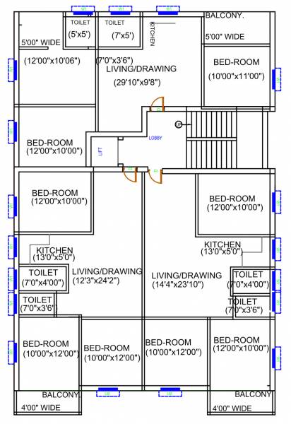  bihan-apartment Bihan Apartment Cluster Plan