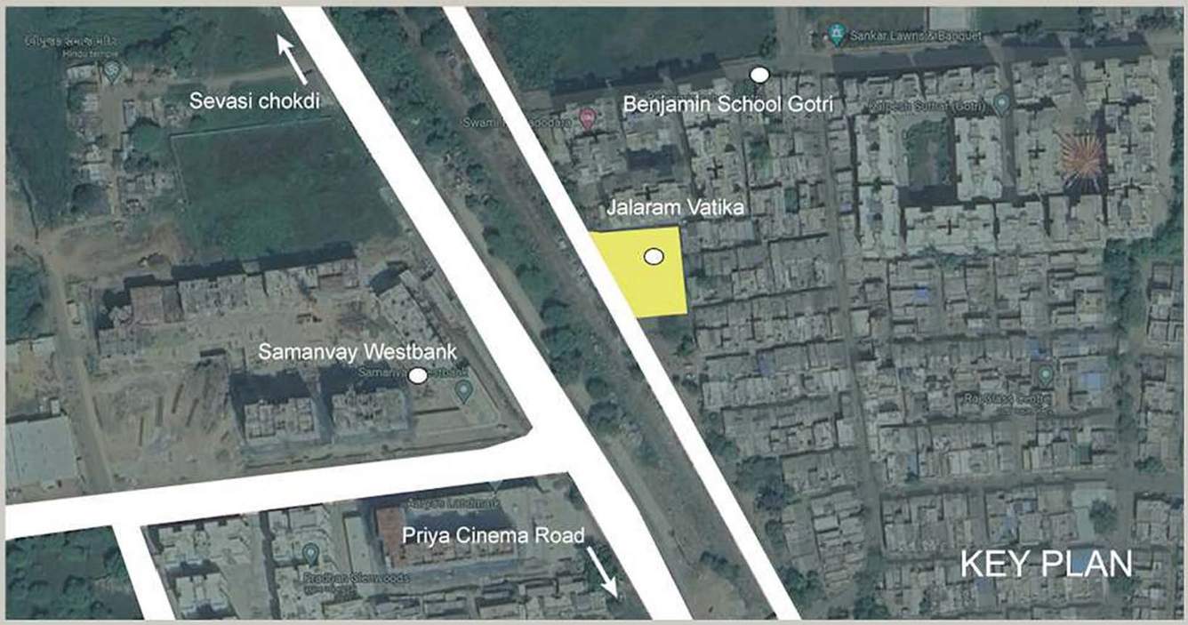  jalaram vatika Location Plan