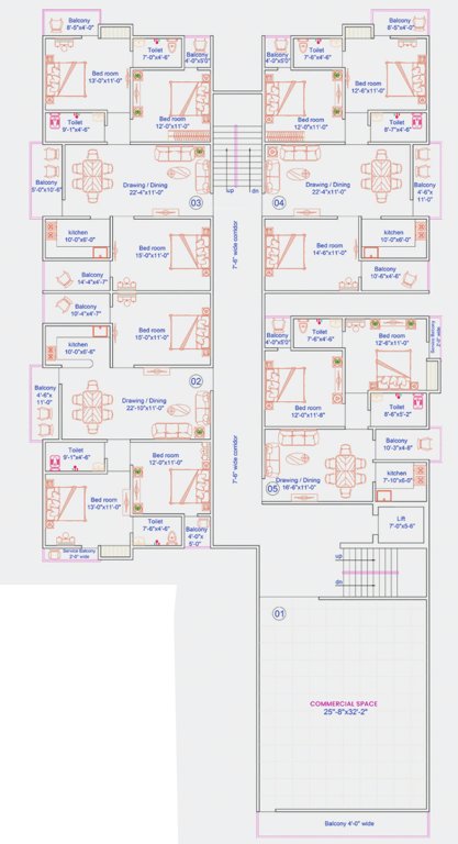  saraswati abode Master Plan