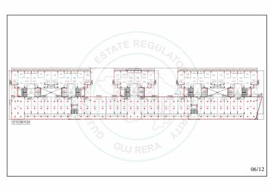  bilvam Block A,B,C,D,E Cluster Plan for 1st Floor