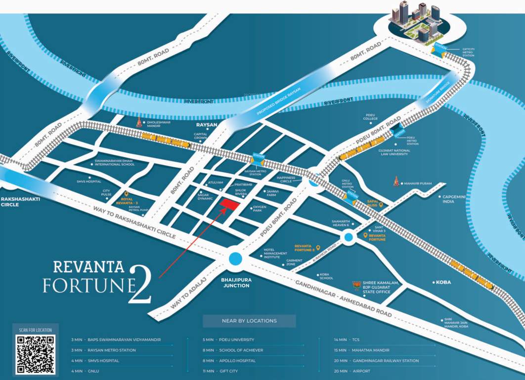  fortune 2 Location Plan