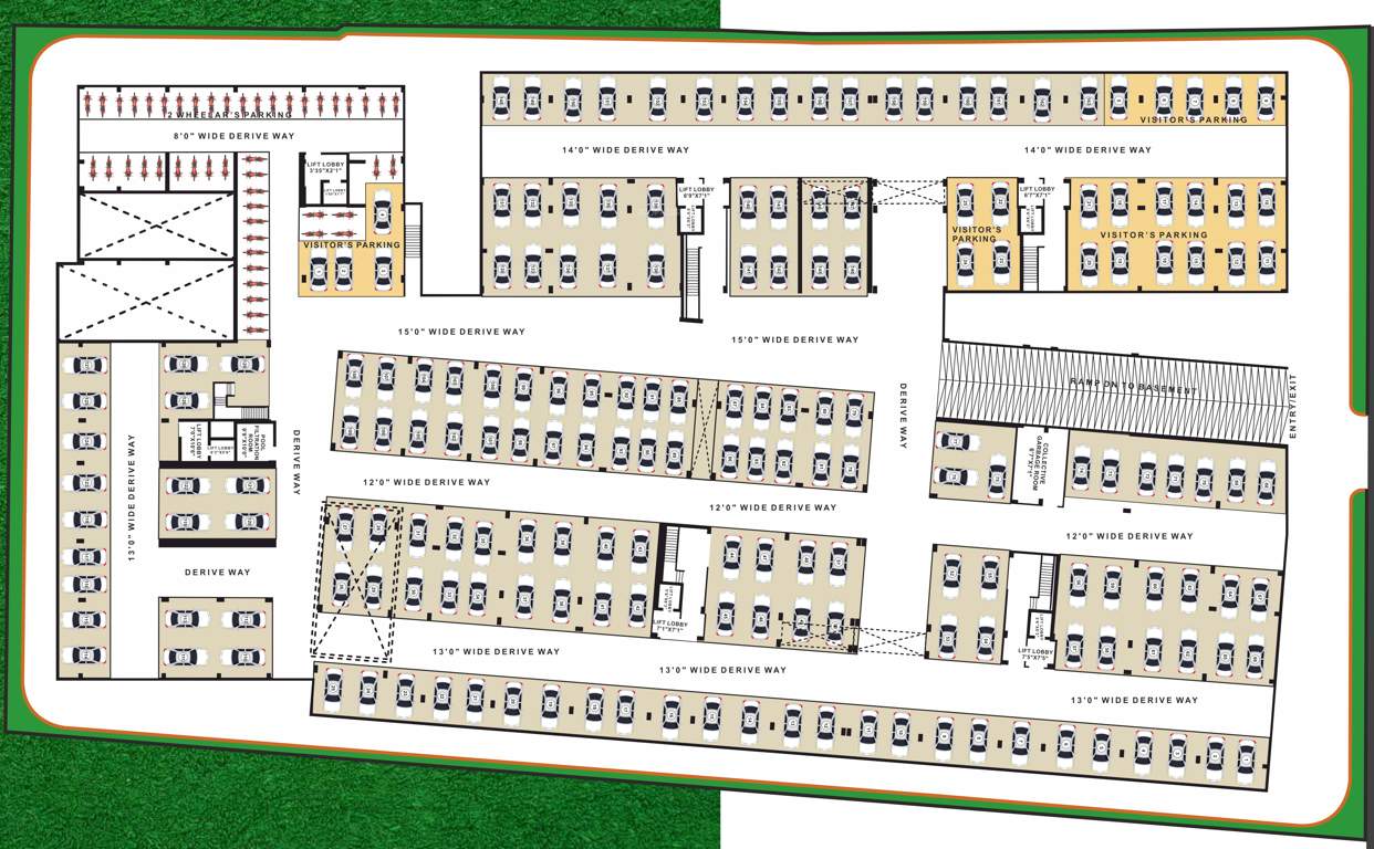  residency Gbn Kusum Raj Residency Cluster Plan