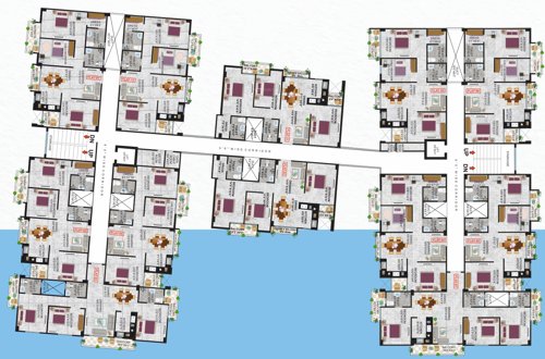  residency Gbn Kusum Raj Residency Cluster Plan