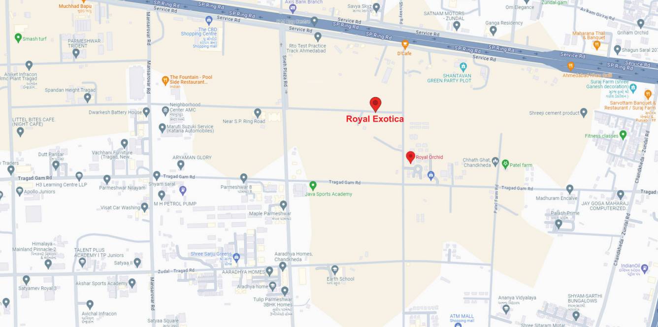  royal exotica Location Plan