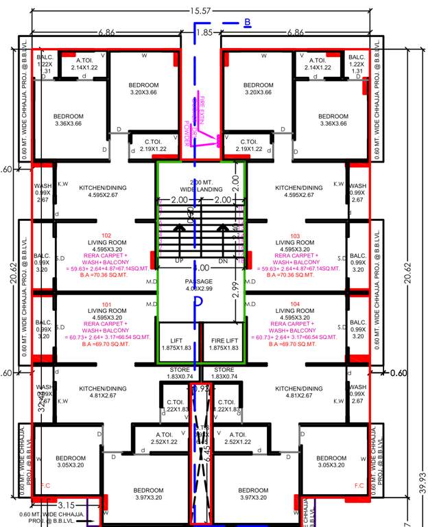  omkar splendoraa D Cluster Plan