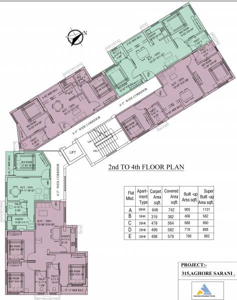  apartment Apartment Cluster Plan
